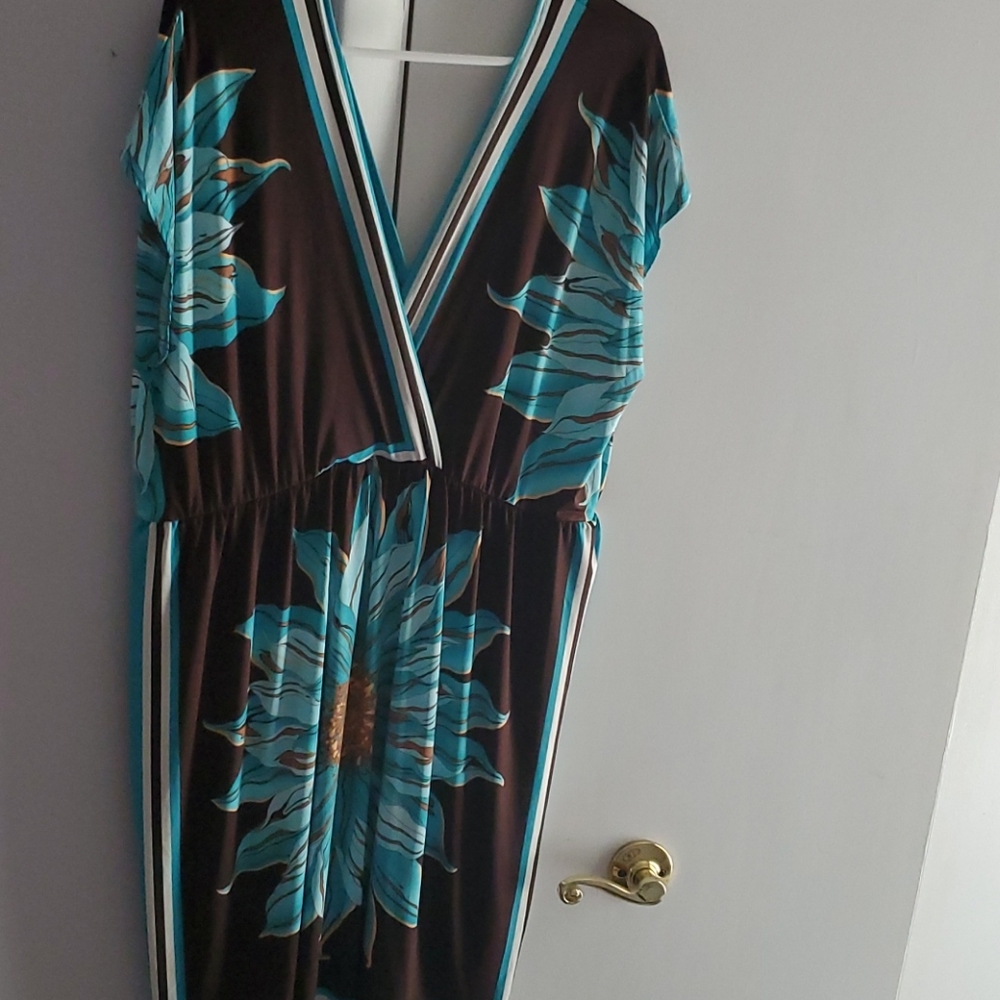 Floral Beach cover up